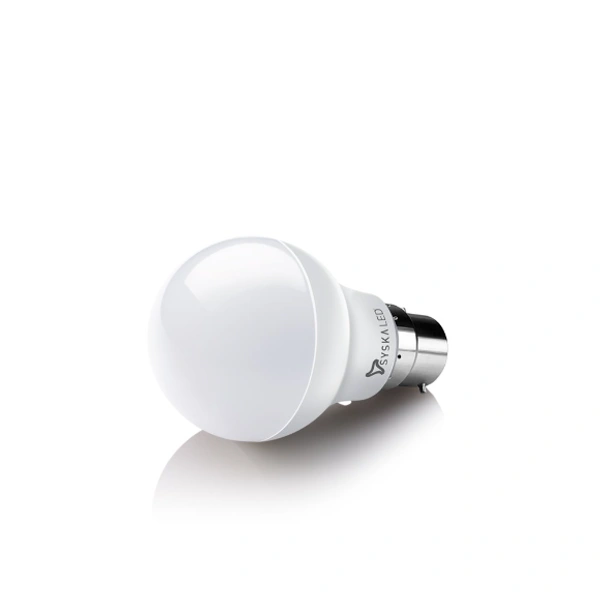 SYSKA Syska 18 W Standard B22 LED Bulb  (White) - ROUND, WHITE, 1 YEAR